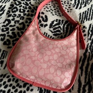 Coach Pink Shoulder Bag